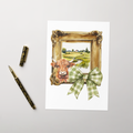 Countryside Picture Frame Greeting Card