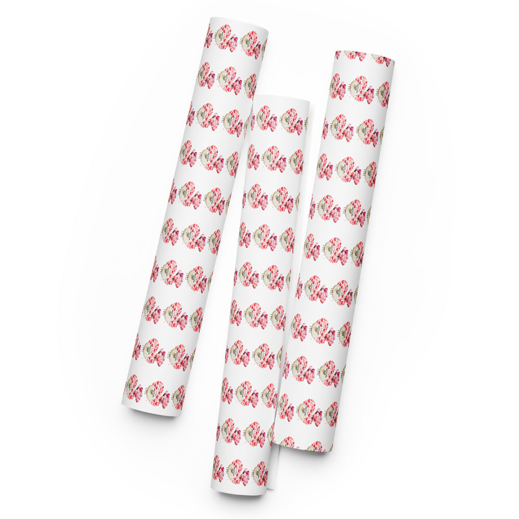 Sheep with Balloons Wrapping Paper Sheets