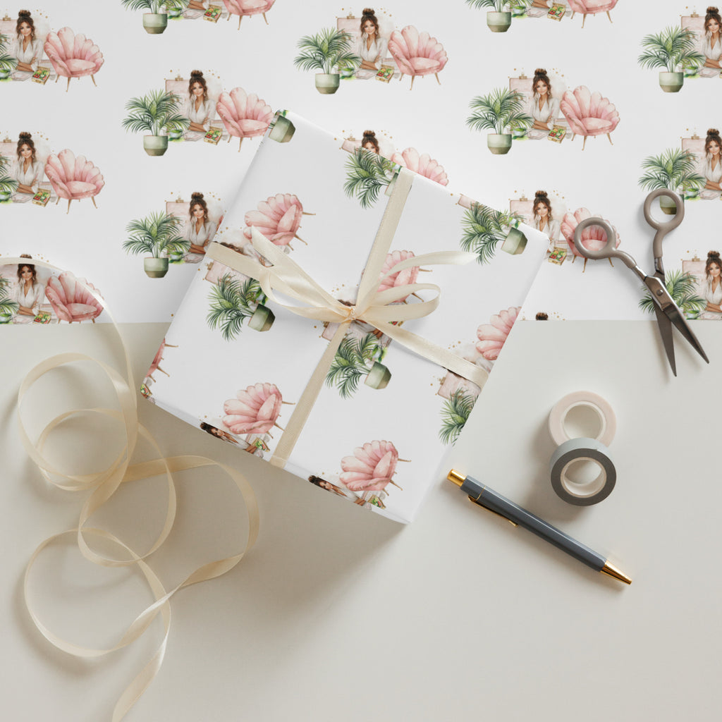Working Wrapping Paper Sheets