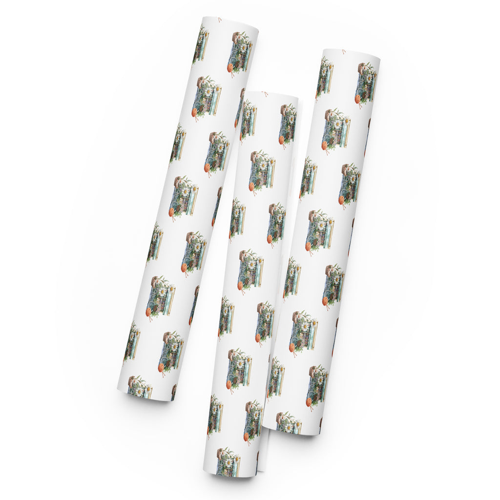 Little Shop Wrapping Paper Sheets