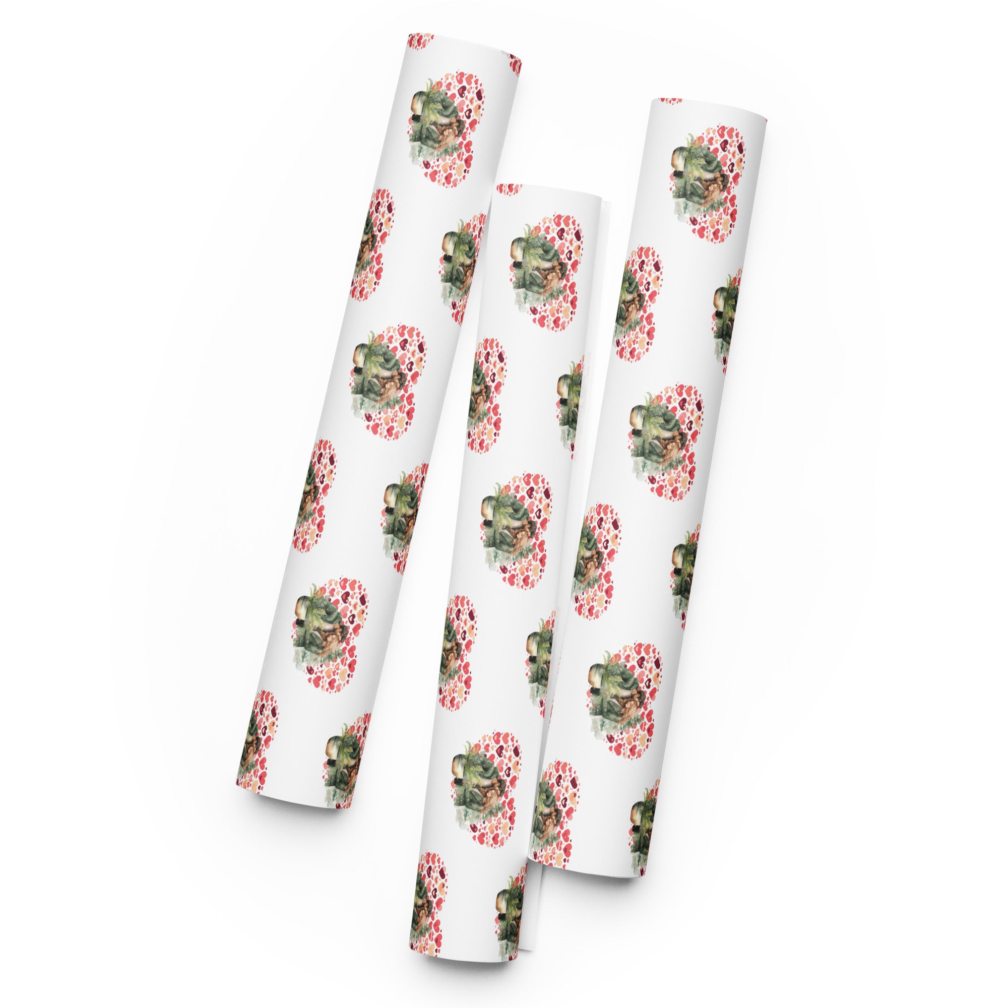 Lovers Wrapping Paper Sheets