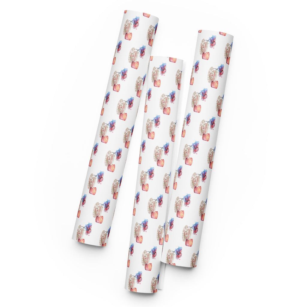 Teatime Wrapping Paper Sheets