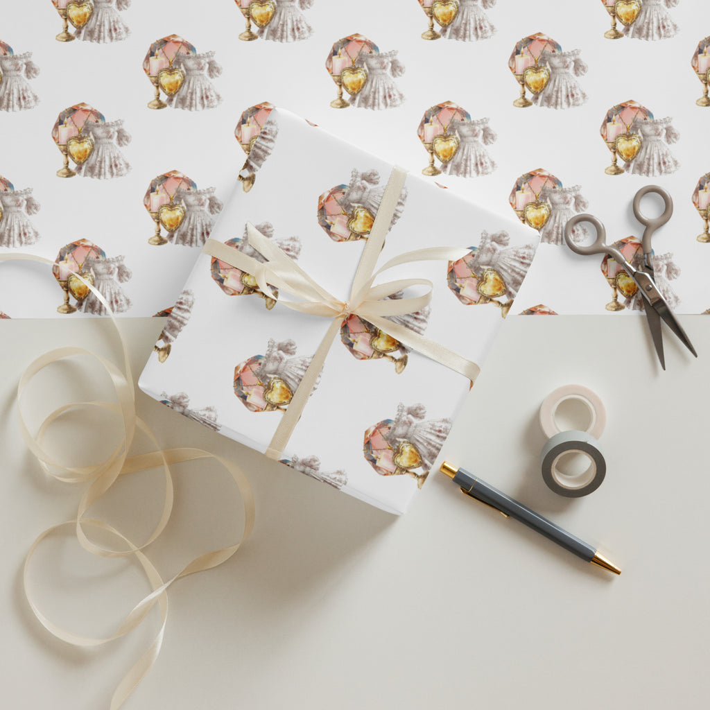 Fancy Wrapping Paper Sheets