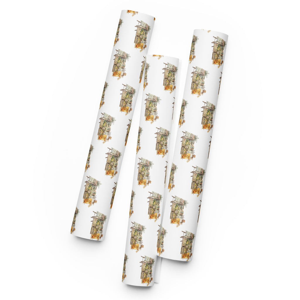 Farm Food Wrapping Paper Sheets