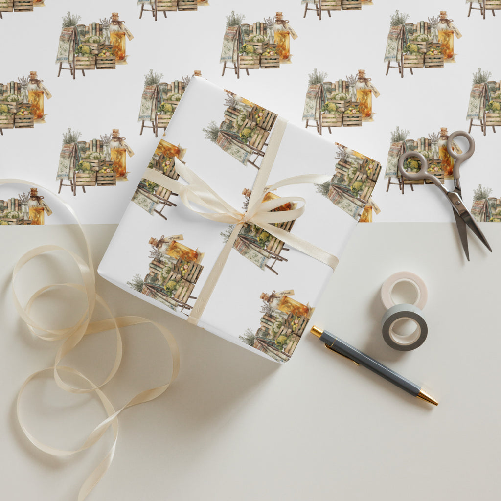 Farm Food Wrapping Paper Sheets