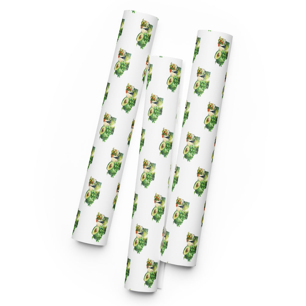 Fitness Wrapping Paper Sheets