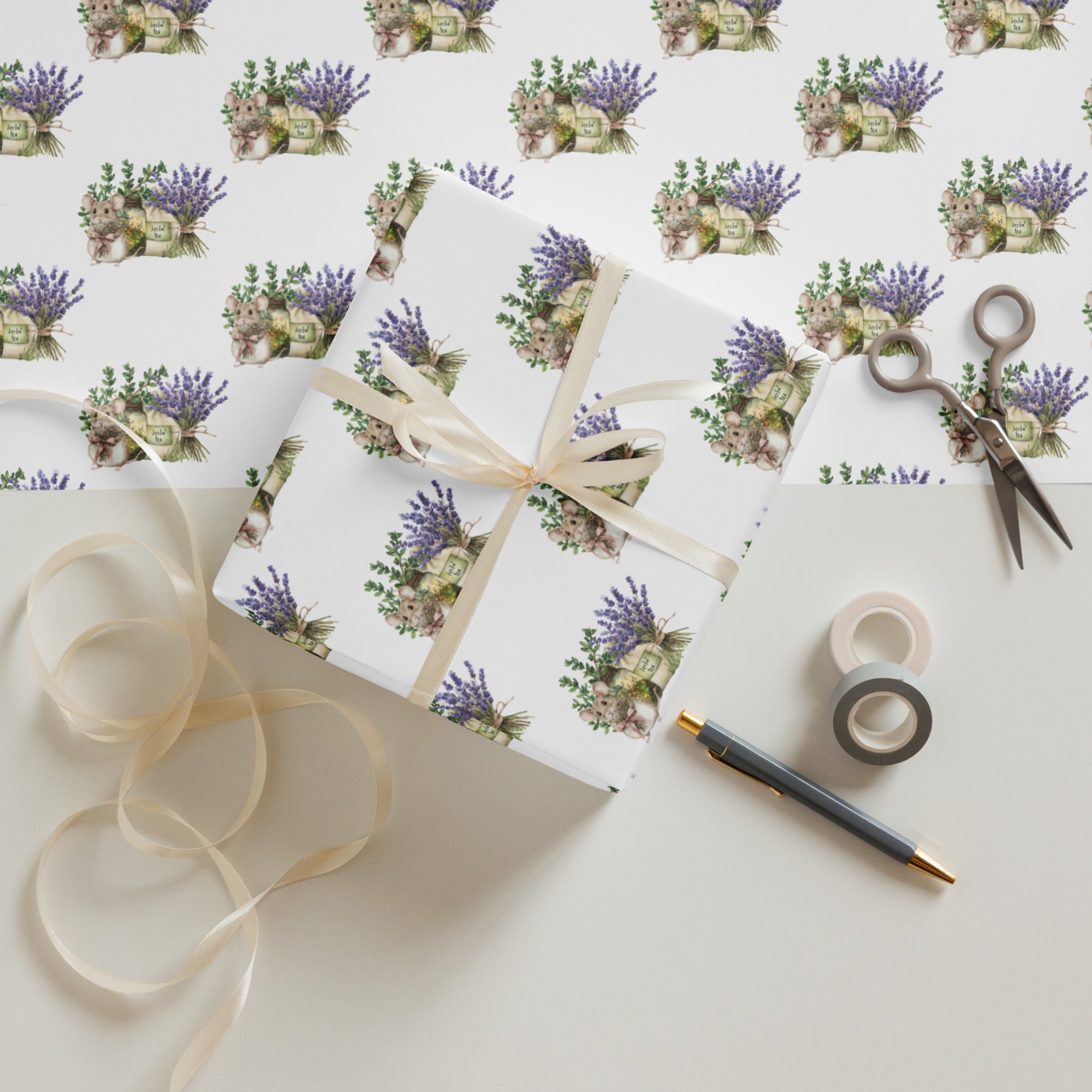 Herbal Wrapping Paper Sheets