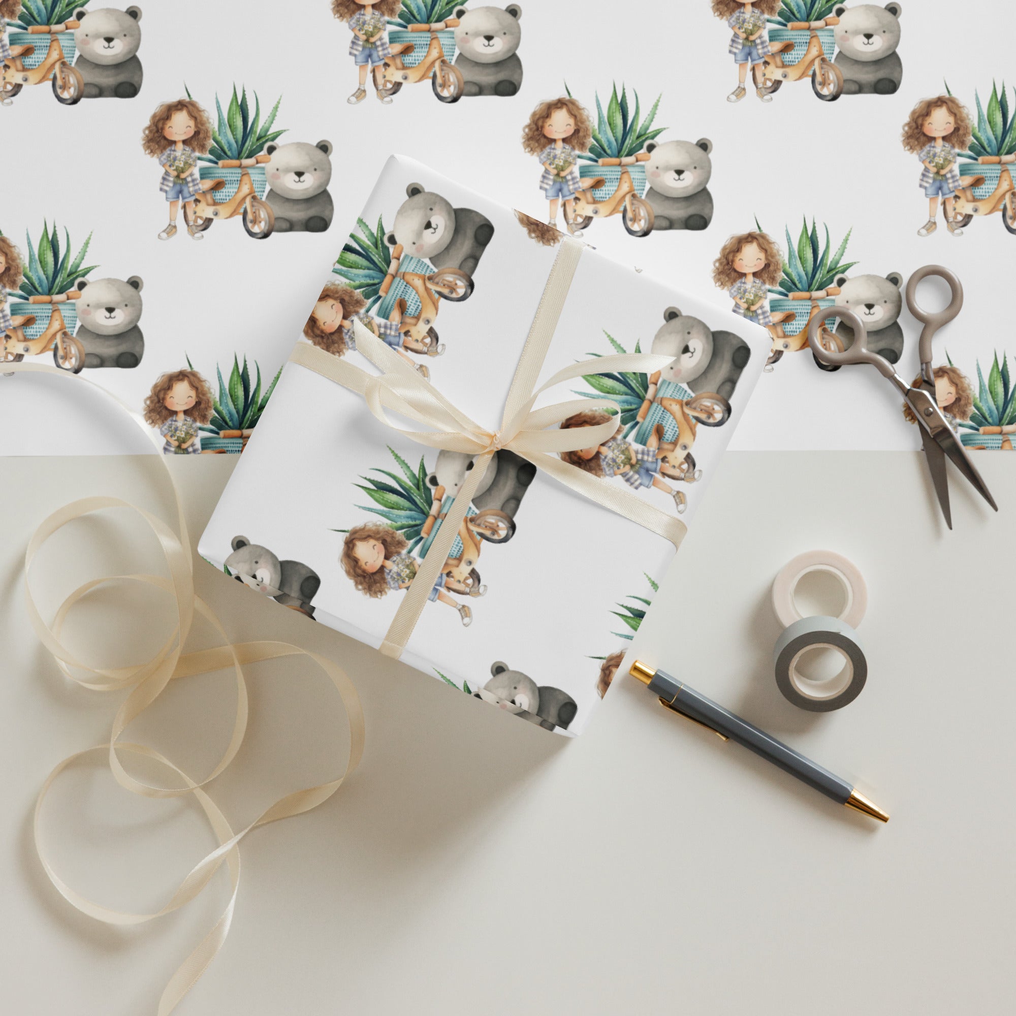 Playtime Wrapping Paper Sheets