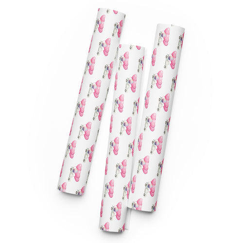 Birthday Truck Wrapping Paper Sheets